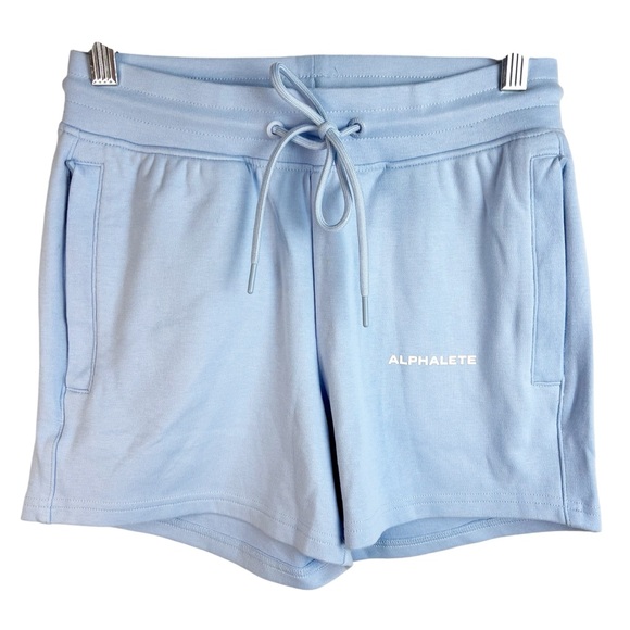 Alphalete Women’s Light Blue Sweatshorts Size S - Picture 3 of 10